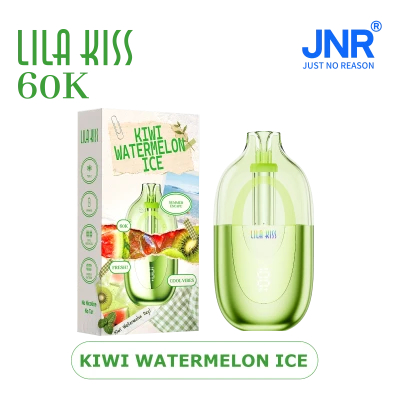 Kiwi Watermelon Ice JNR Lila Kiss 60K 0%NIC